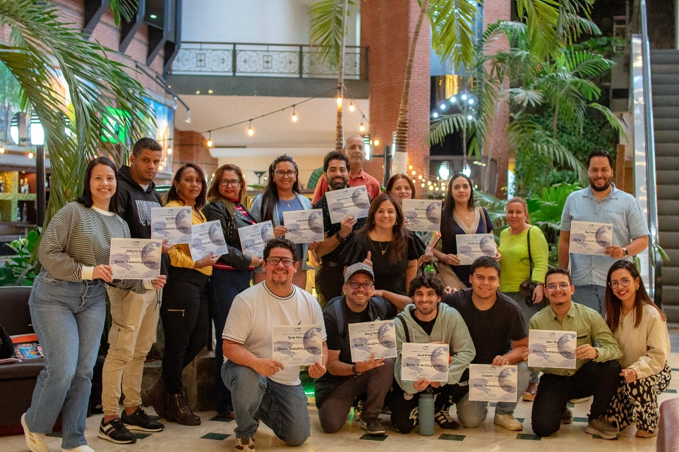 Equipo de participantes en la formación de HCA