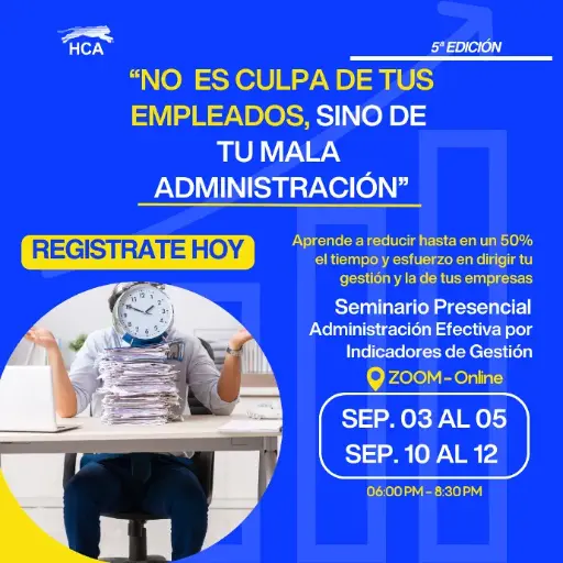 SEMINARIO ADMINISTRACION EFECTIVA POR INDICADORES DE GESTION-SEPTIEMBRE 24´